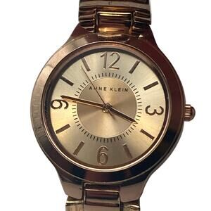 Anne Klein Women's Quartz Watch 32mm - New Battery - WR 100ft Rose Gold Tones